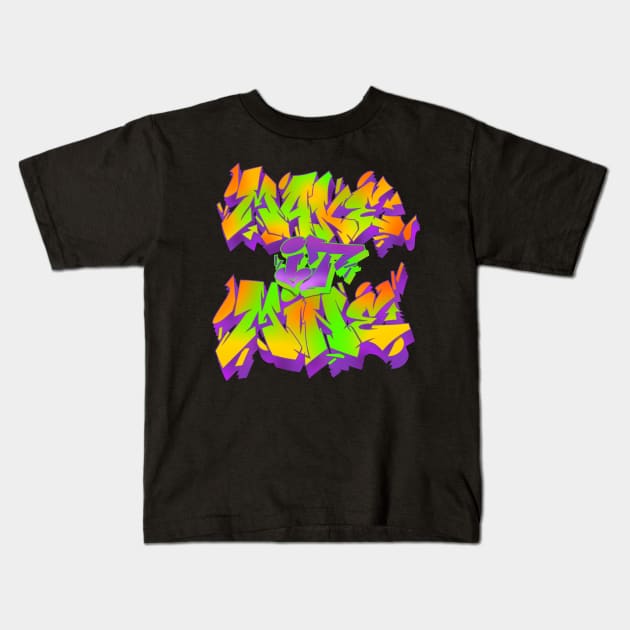 make it mine Kids T-Shirt by graffitiasik